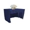 Fitted Rectangular Tablecloth 48 x 30 Polyester Poplin Open Back Design